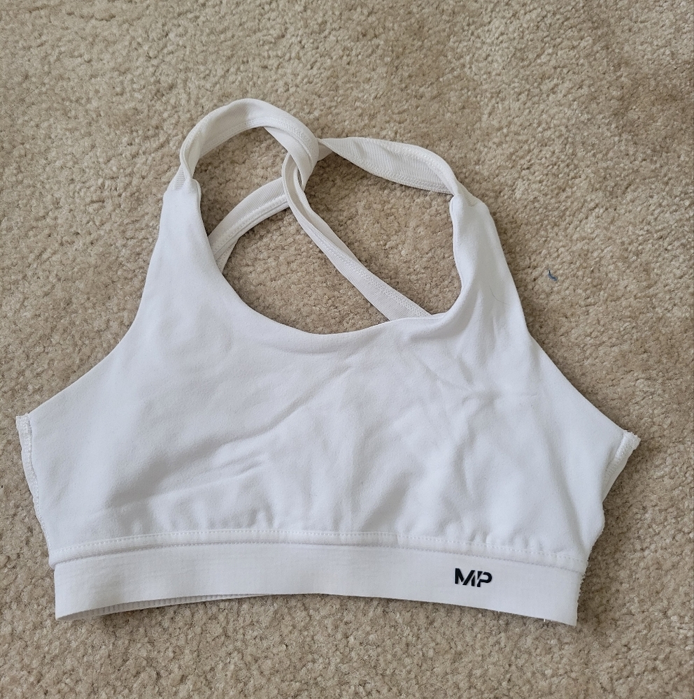 MP Women's White Sports Bra